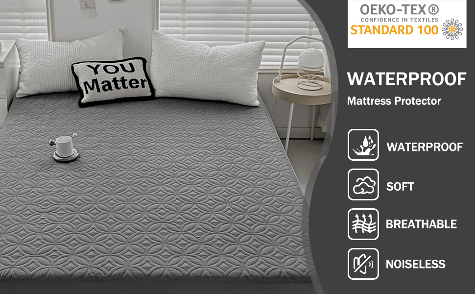 FELTYBED Twin XL Mattress Protector for College Dorm Room