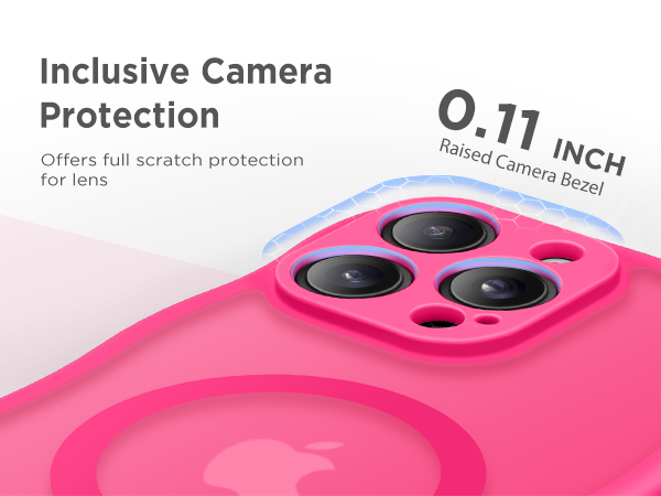 Magnetic for iPhone 16 Pro Max Case Compatible with MagSafe Full Camera Protection Drop Protection