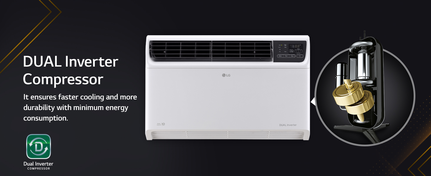 Dual inverter compressor