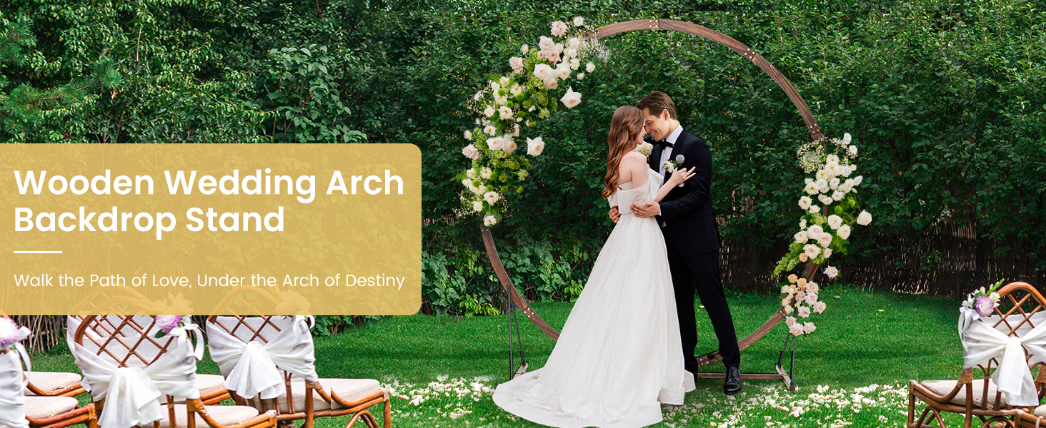 Wooden Wedding Arch