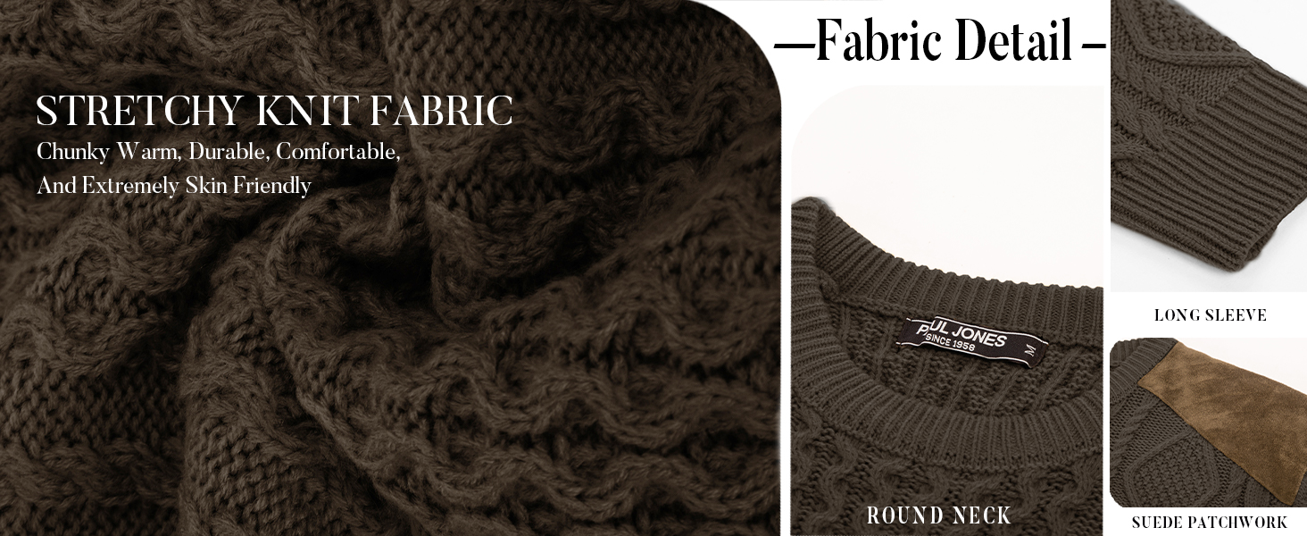 Men's Military Pullover Sweater