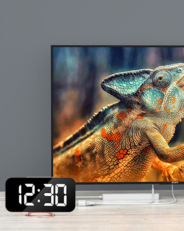 alarm clocks bedside