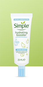 Simple Water Boost Hydrating Booster reverses the signs of dehydration