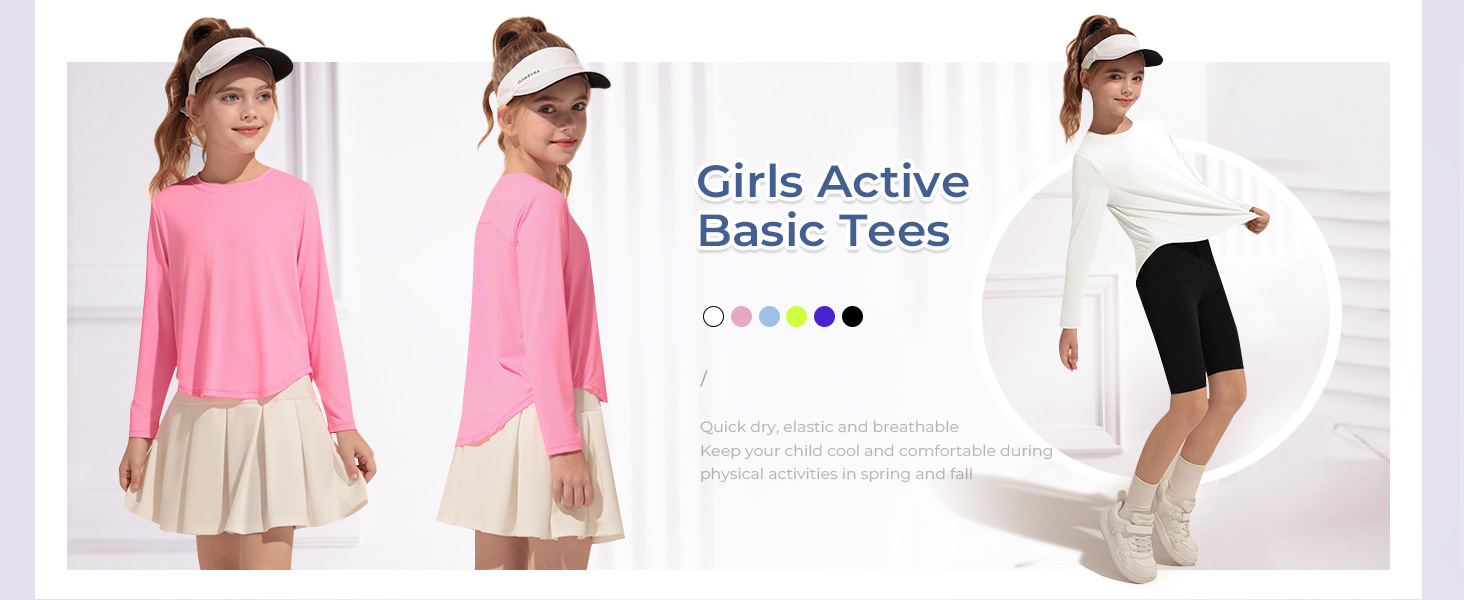Quick Dry Tunic Tops Basic Tees
