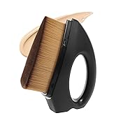 QiBusLeen Kabuki Foundation Makeup Brush Multifunctional Face Powder Brush Flat Top Petal Shaped ...