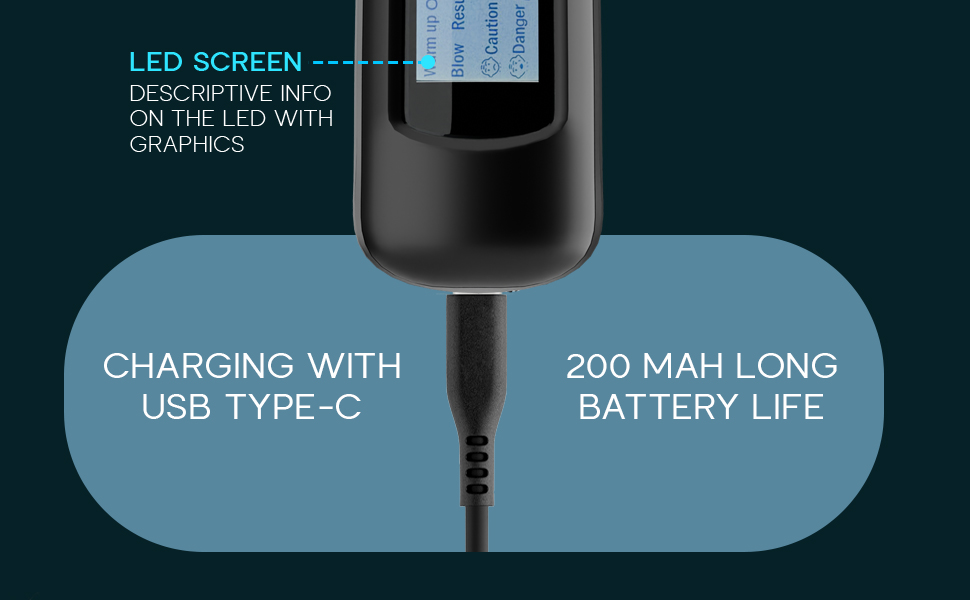 200MAH BATTERY TYPE-C USB