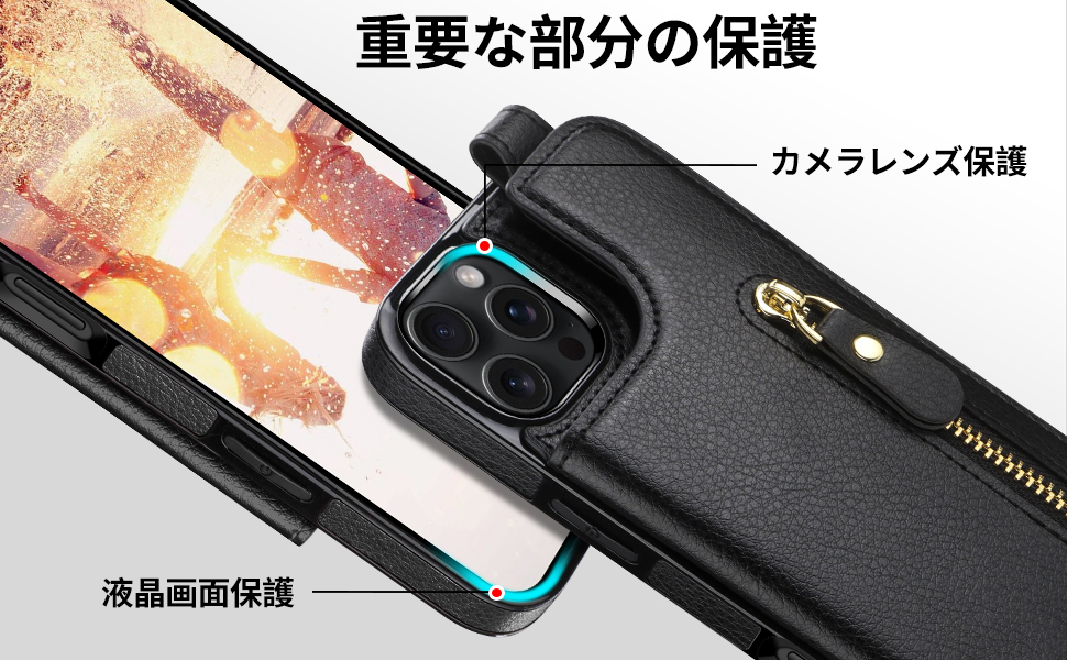 Amazon.co.jp: 対応 iPhone 16 Pro Max ケース カード 収納 背面