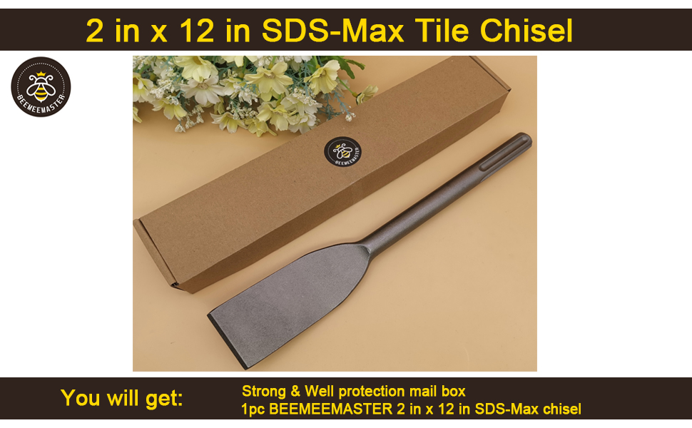 BEEMEEMASTER SDS MAX CHISEL