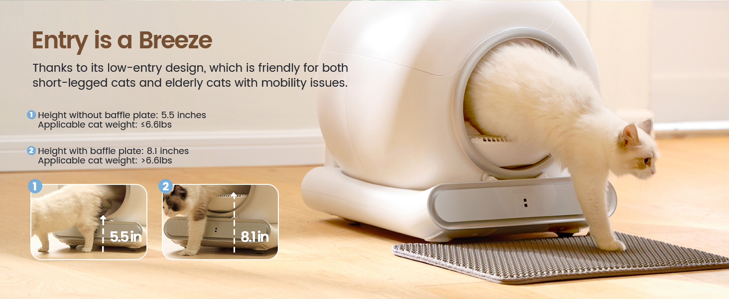 auto cat litter box self cleaning