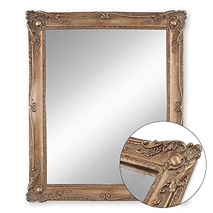 makeup mirror ramp 拡大鏡 ヴィンテージ Amazon.com: WRAPACK Vintage Mirror for Bathroom Living Room