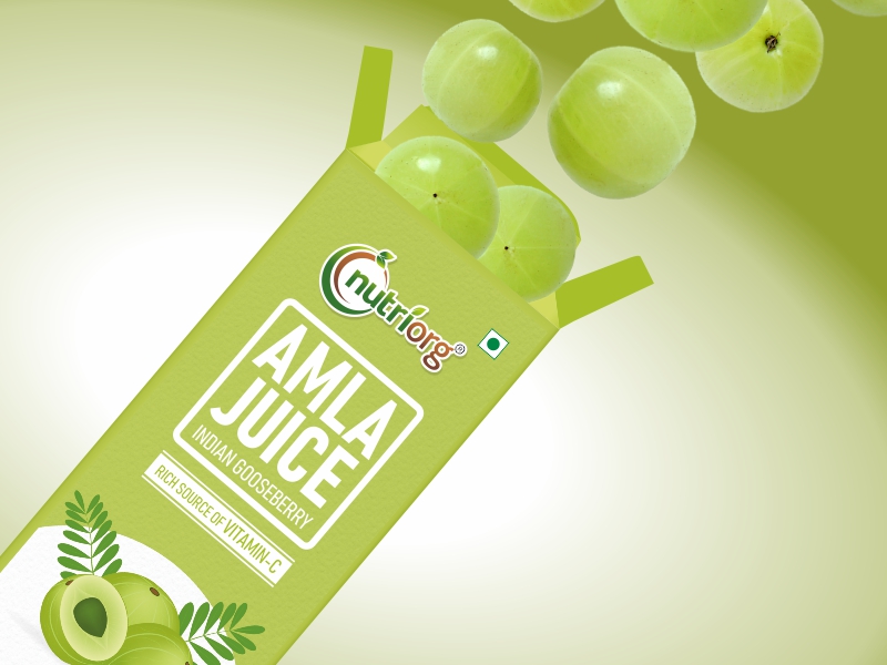 Amla Juice 500 ml, Suitable For Healthy Hair & Skin, Detox