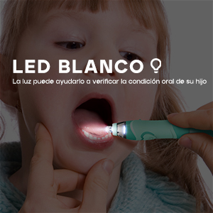 cepillo de dientes infantil con luz