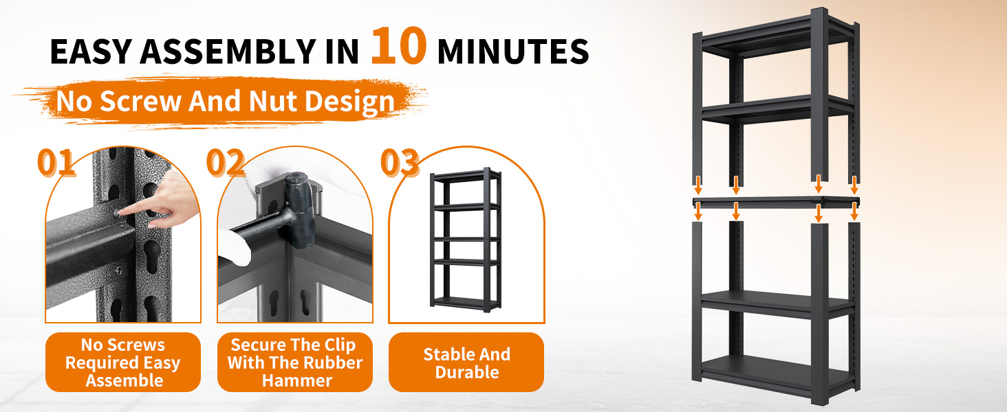EKJ Storage Shelves