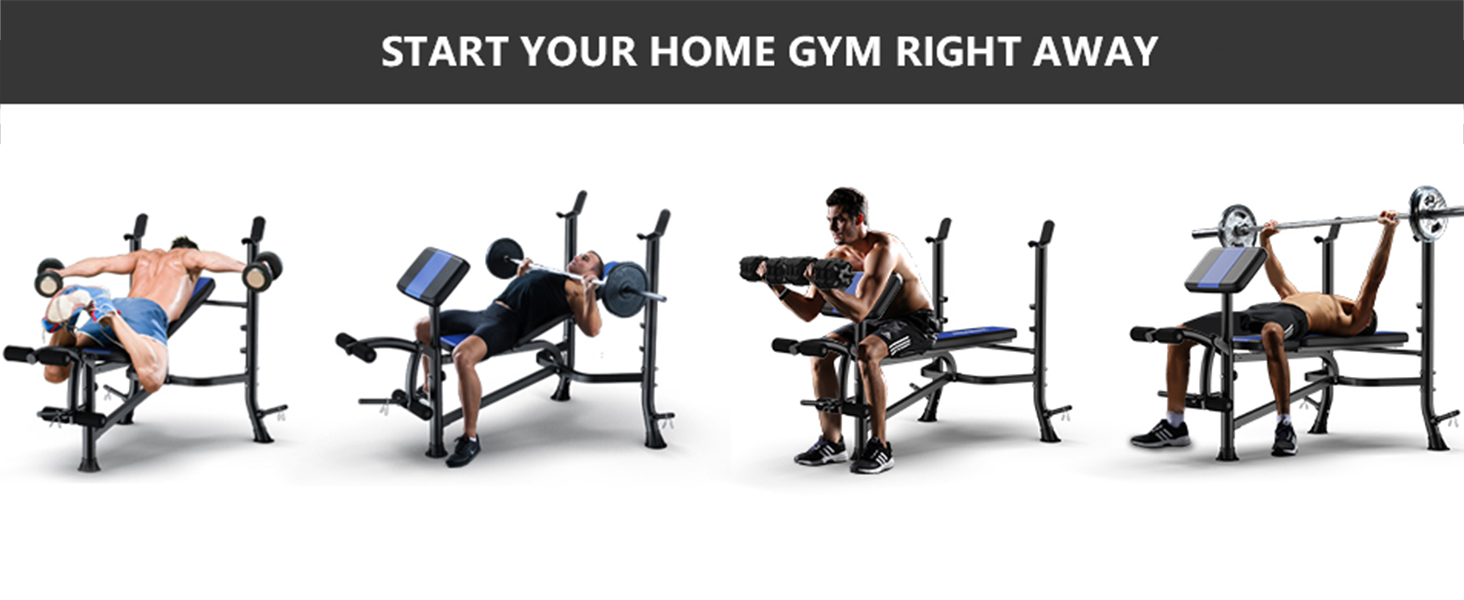 Multifunctional weight bench