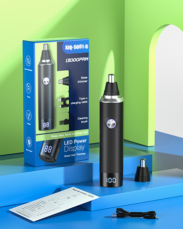 Ear and Nose Hair Trimmer for Men Women,Painless USB Rechargeable Nose Hair Trimmer Clipper