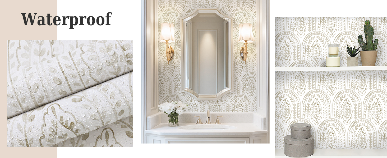 Boho Peel and Stick Wallpaper Modern Wall Paper 