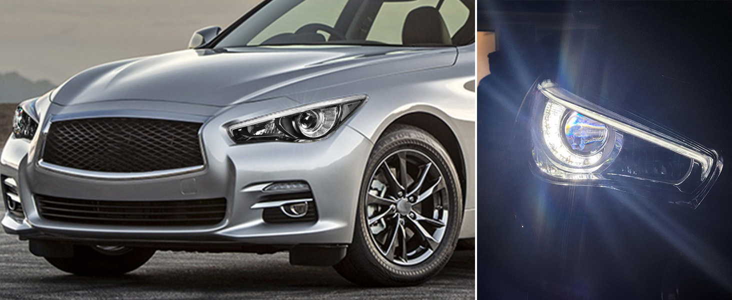 SOCKIR Headlight Assembly for 2014 2015 2016 2017 2018 2019