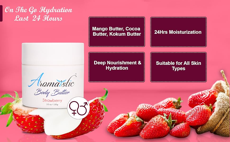  Body Butter Strawberry