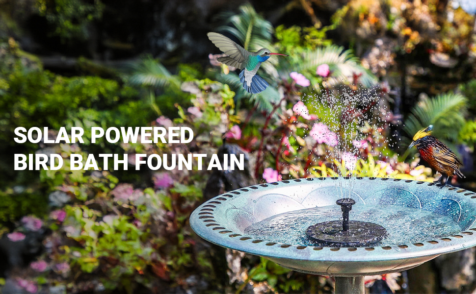 solar fountain