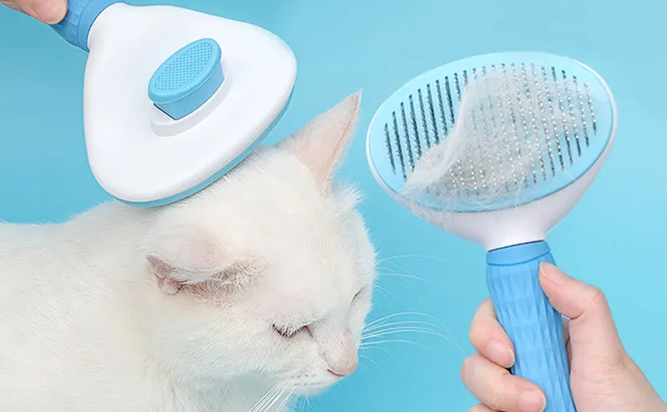 Buy Cature Care By Nature Dog and Cat Brush for Shedding, Brushes for