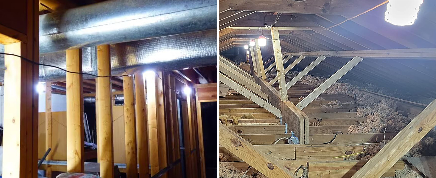 led temporary work light