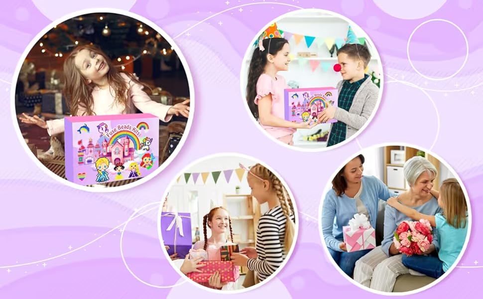 Fuse Beads Kit 48 Colors 5mm Fuse Beads Set with