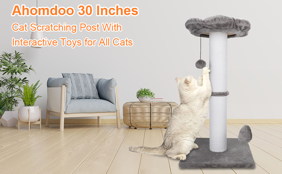 tall cat scratching post