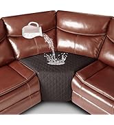 Ruaozz 100% Waterproof Corner Sofa Seat Cover for Sectional Recliner Sofa 1 Piece Recliner Corner...