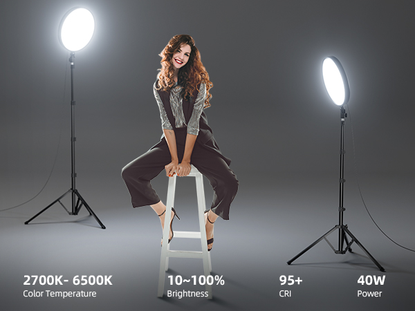 ring light with stand