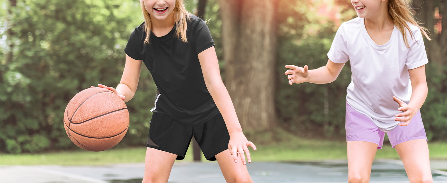 Girls basketball shorts