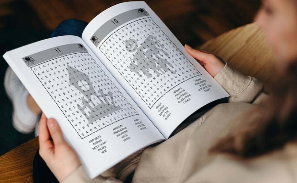 word search halloween book