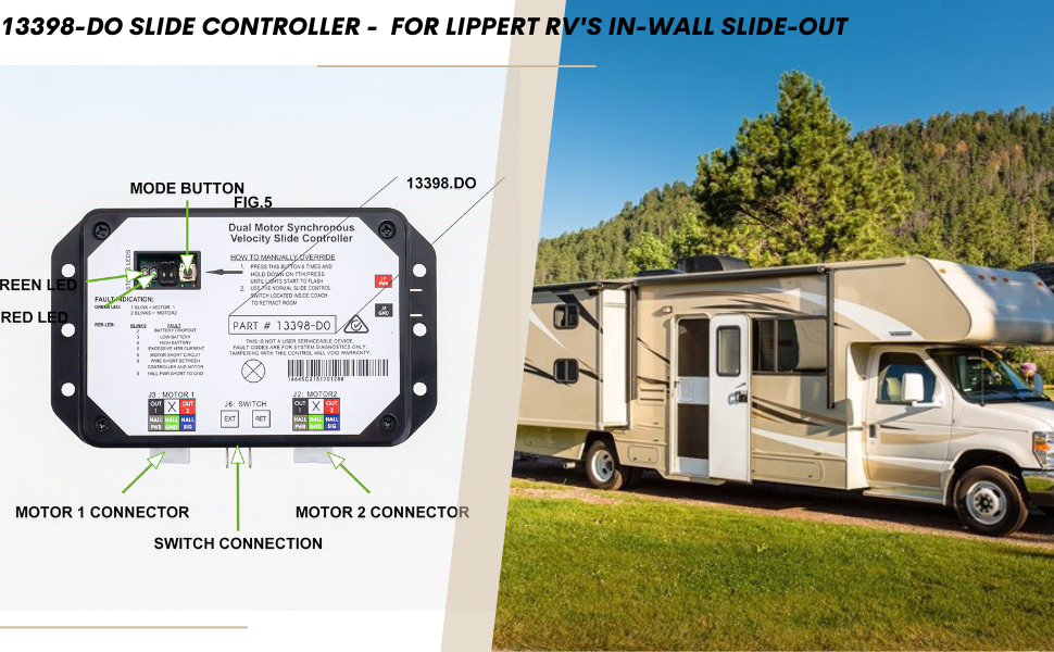 13398DO Slide Controller Replace Controller VSync II
