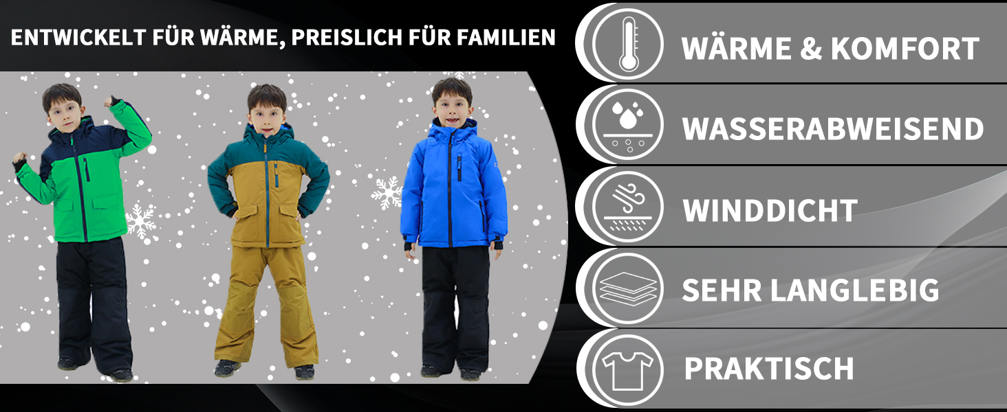 kids snow suit