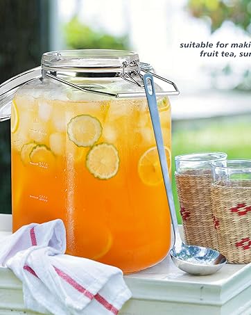 glass jar with airtight lid