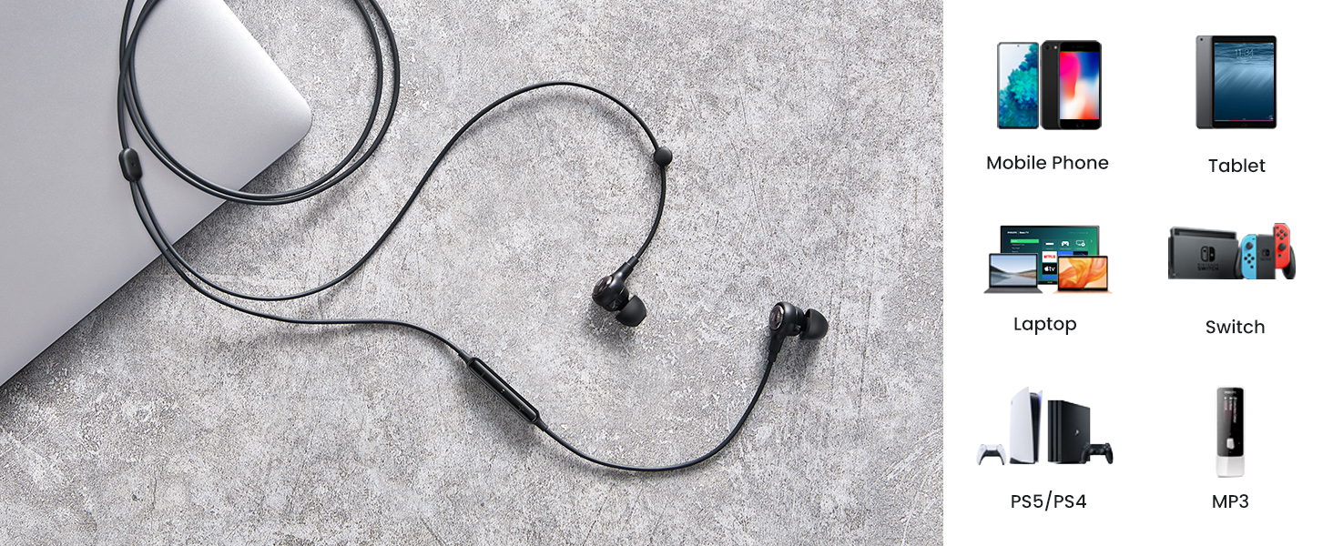 earphones headphones wired earbuds in-Ear earbuds 3.5mm