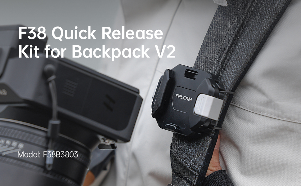 Amazon.com: FALCAM F38 Backpack Camera Clip V2 Solo (Clip Only ...