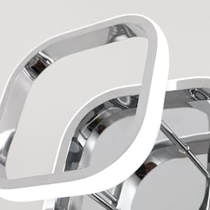 Iron lacquered lamp body