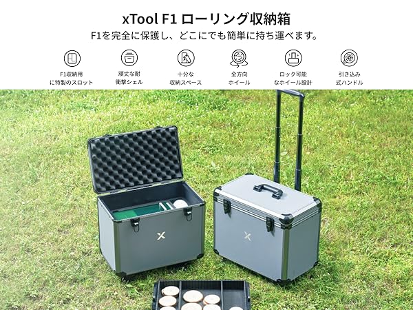 Amazon | xTool F1 レーザー彫刻機専用収納ケース 収納箱