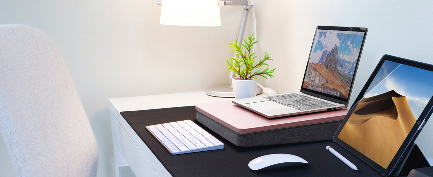 Portable Lap Laptop Desk with Pillow Cushion