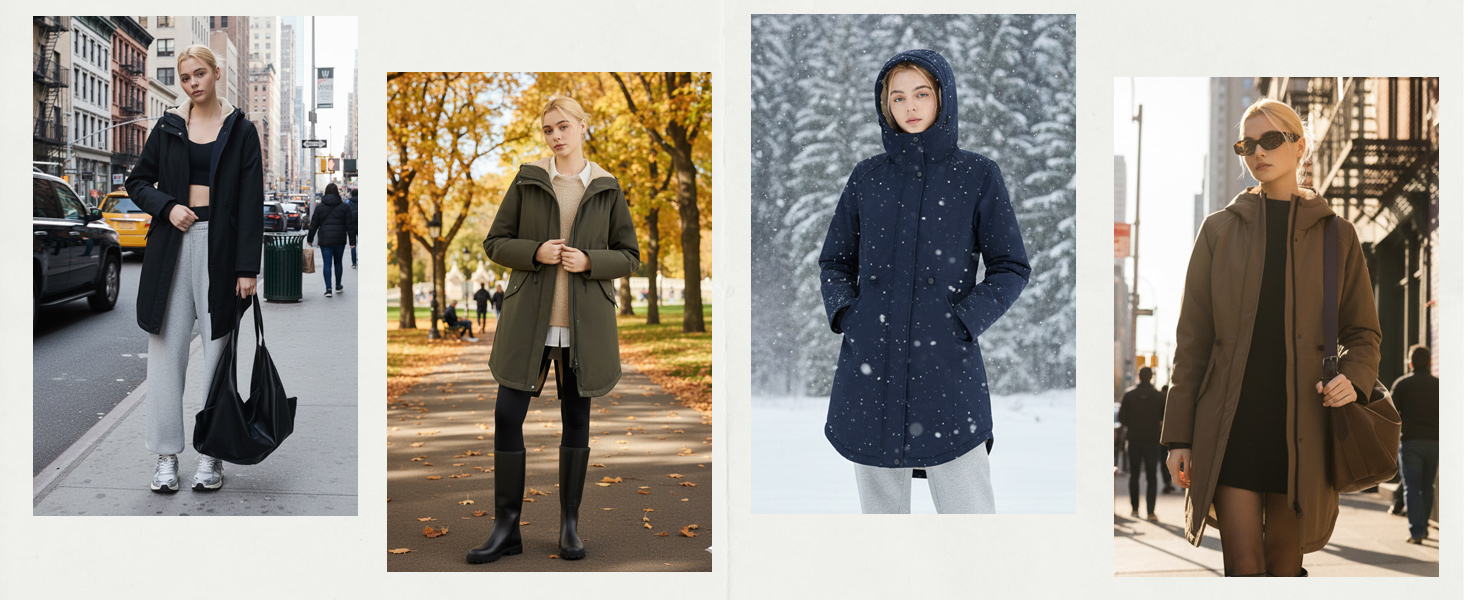 parka jacket for women