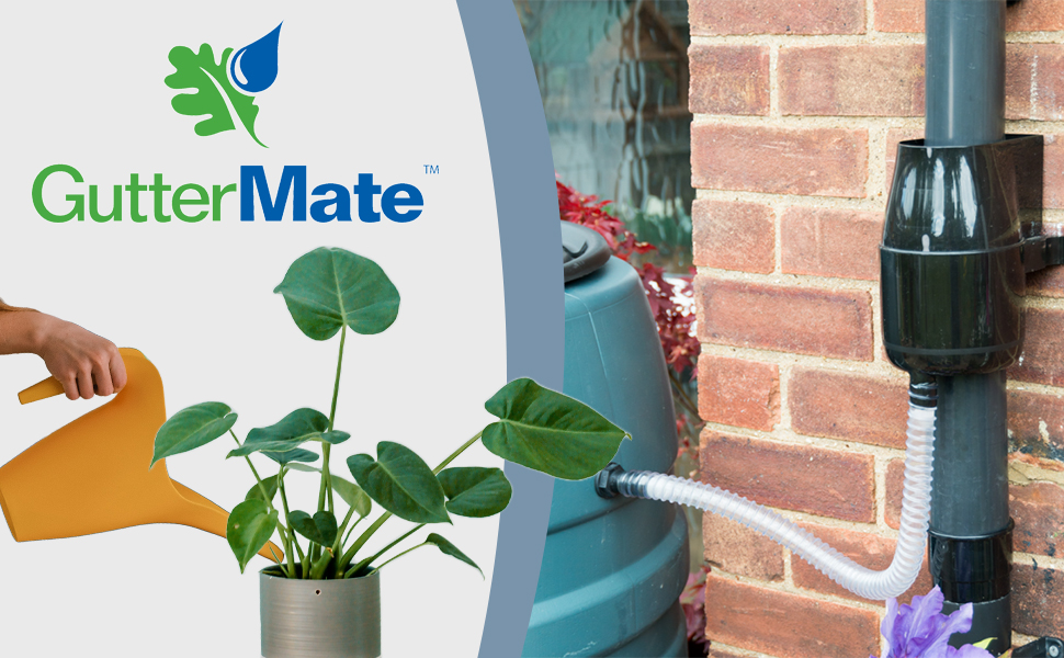 Gutter Mate Rainwater Diverter and Filter for Water Butts and Water Tanks (Black) Amazon.co.uk