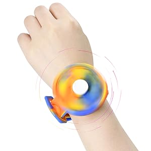 Fidget Spinner with Bracelet Shape