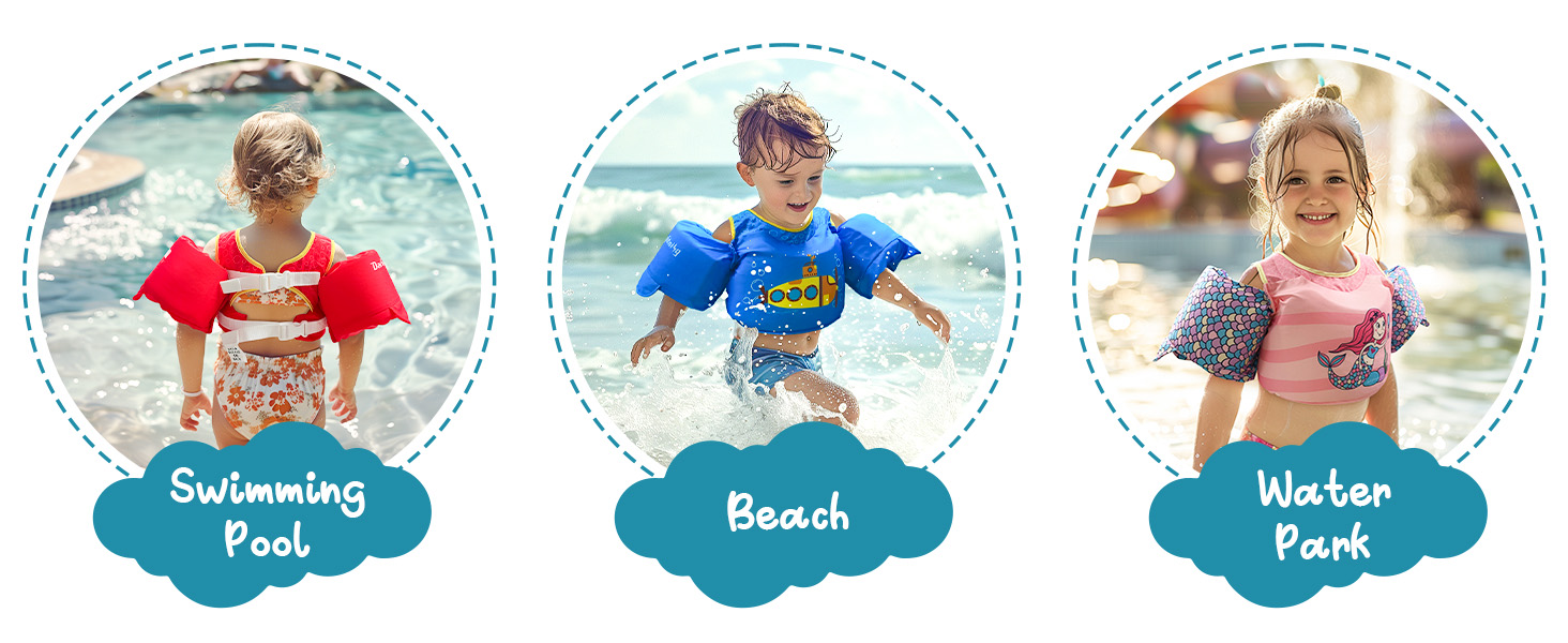 Coast Guard Approved Kids Life Jacket/Toddler Swim Vest