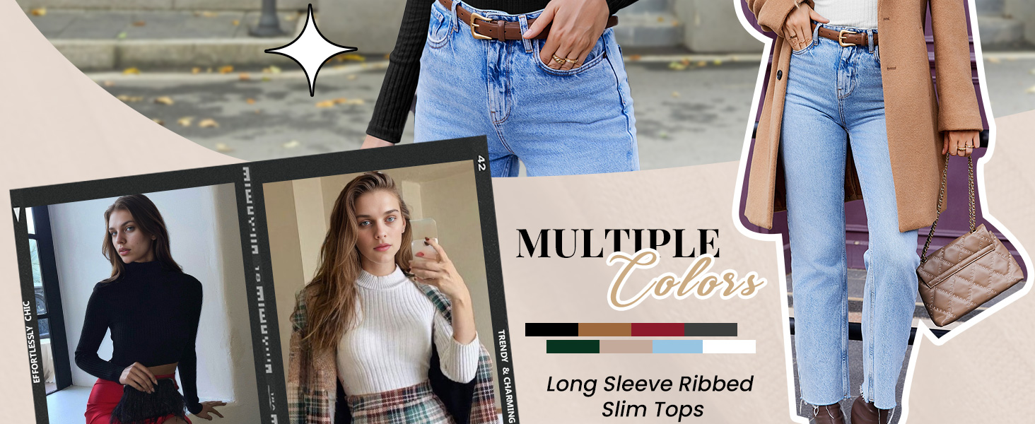 mock turtleneck for women