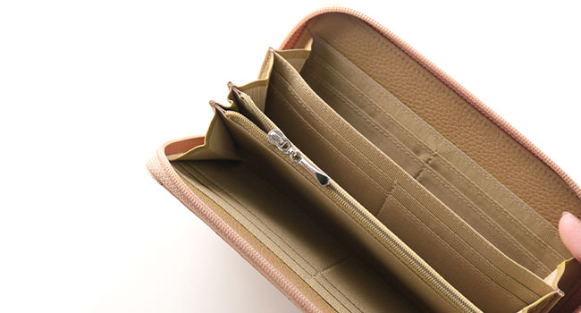 【専用】symphony◆布製ハーフ財布 ザリオグランデ ZARIO-GRANDEE- 折り財布 レディース 本革 栃木