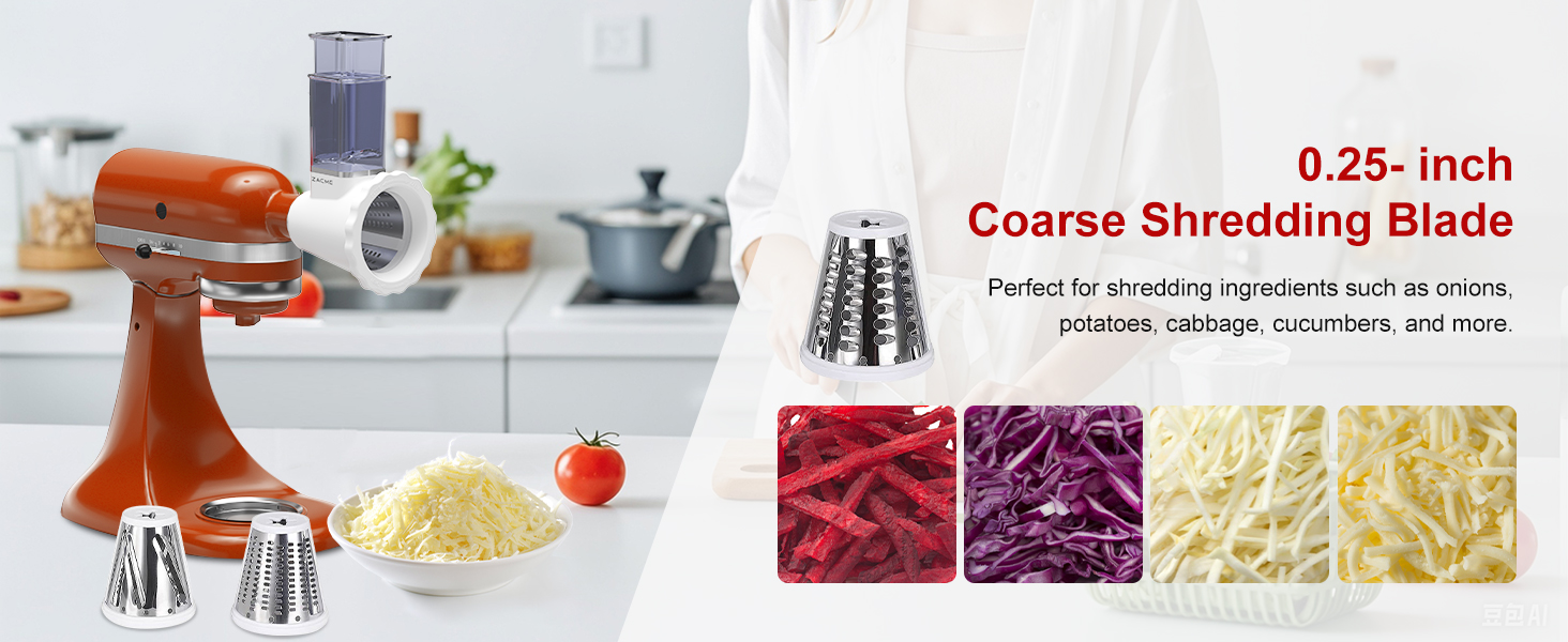 kitchenaid cheese grater attachment
