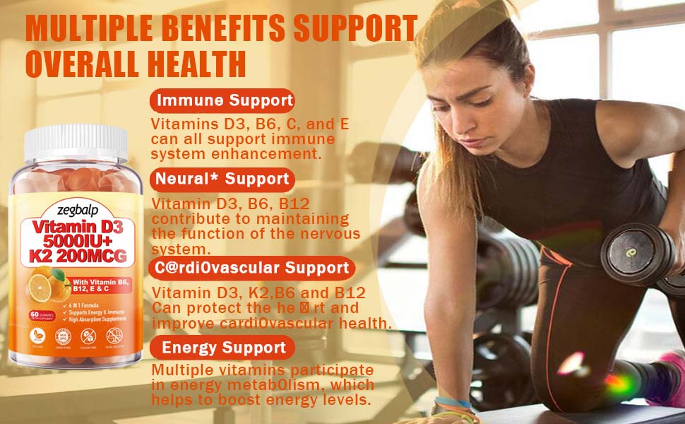 Multiple Benefits Support Overall Health