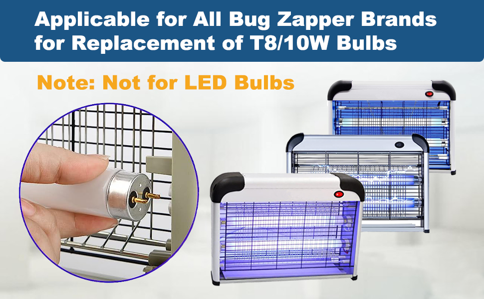 Trappo LongLasting Bug Zapper Replacement Lamp Bulb Light