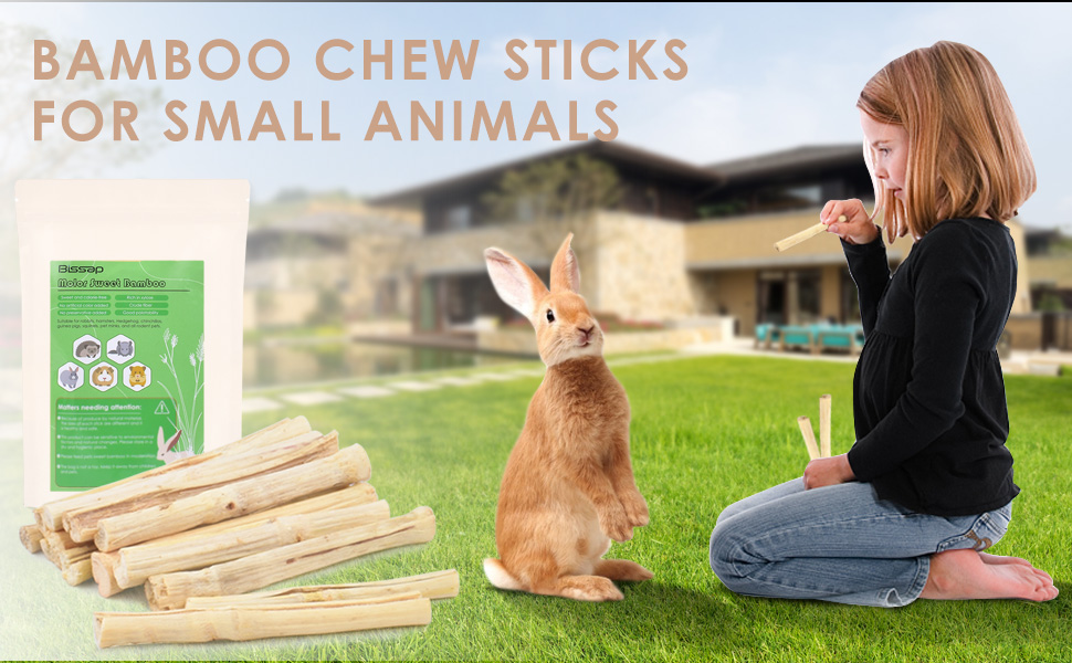 Bissap 0.3Ib 1.5lb and 2lb Sweet Bamboo Chew Sticks for