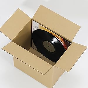 ハードケース LP 12インチ レコード 80枚くらい Amazon | VillageBox ダンボール 100サイズ LPレコード 80枚用